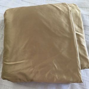 Pier 1 Gold Georgette duvet cover